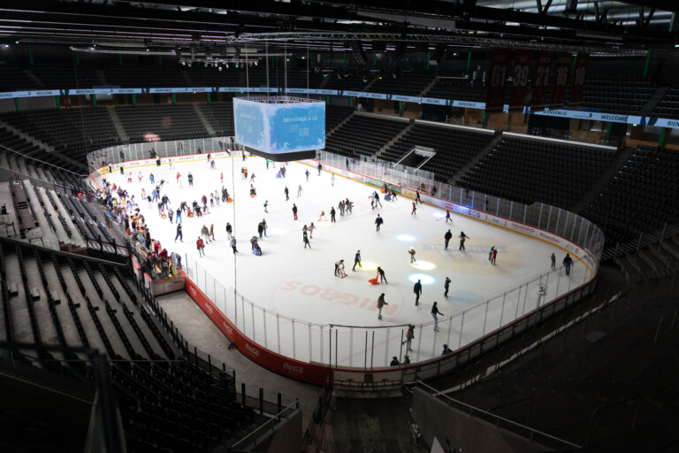 Vaudoise arena complexe omnisports - nouveau centre sportif a Malley. Patinoire