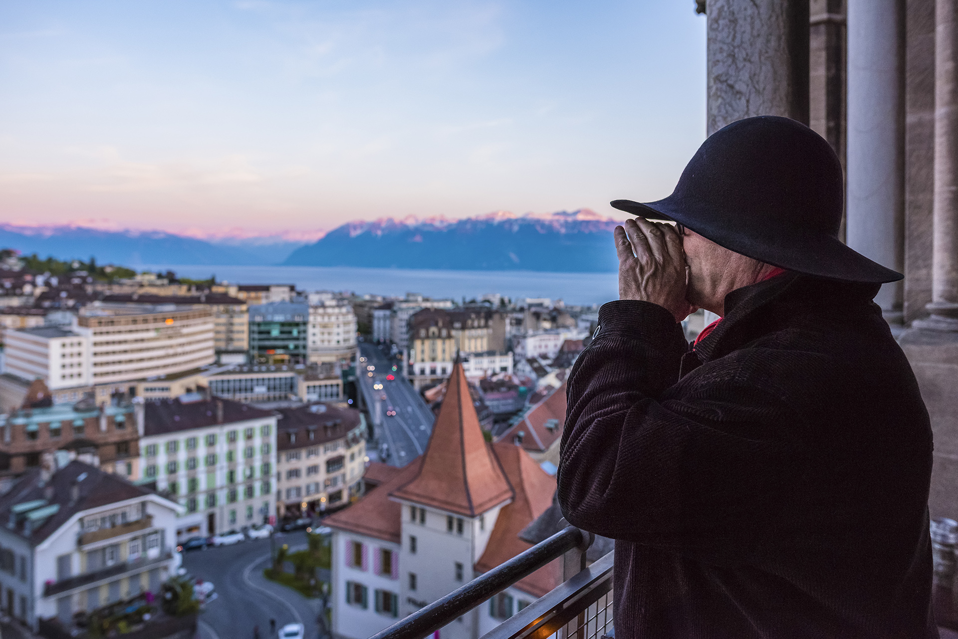 Le fameux guet de la Cathédrale de Lausanne