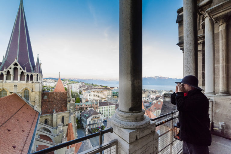 Le fameux guet de la Cathédrale de Lausanne