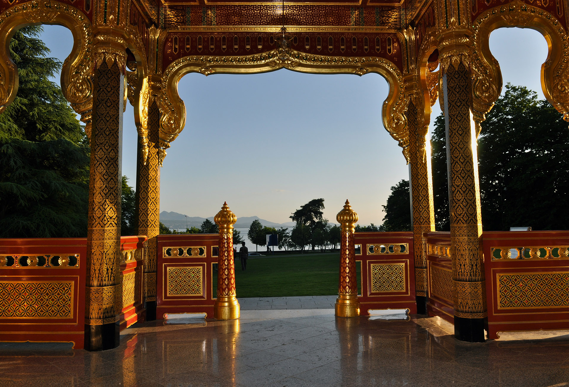 Le Pavillon Thailandais, Parc Denantou