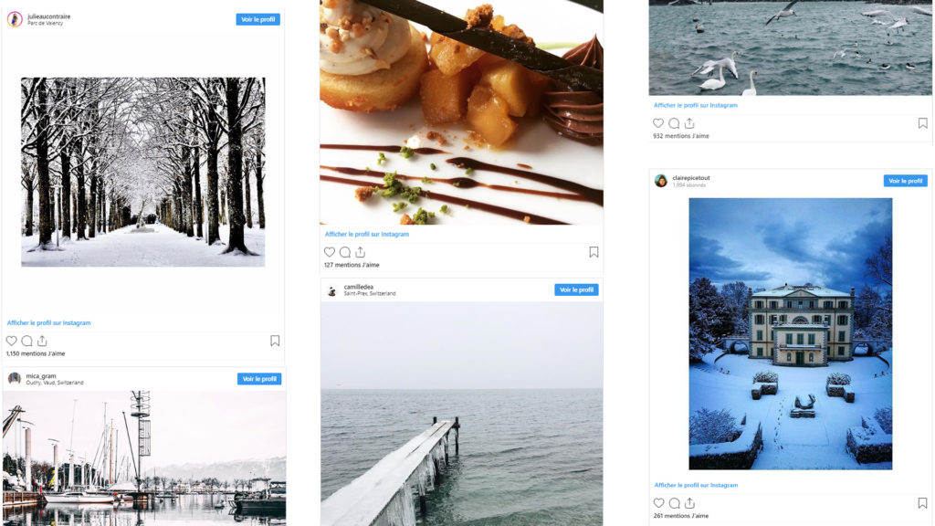 Top 9 Instagram accounts from Lausanne
