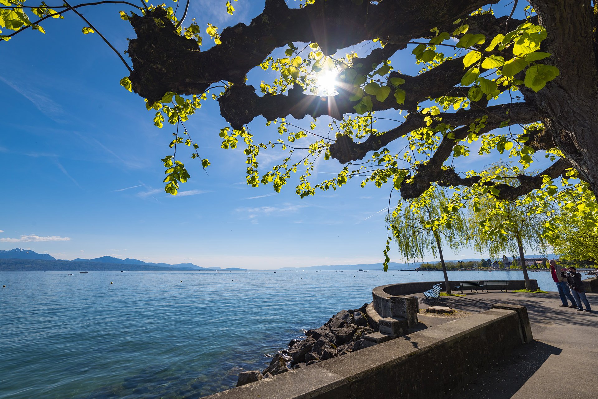 Les quais d'Ouchy, Lausanne