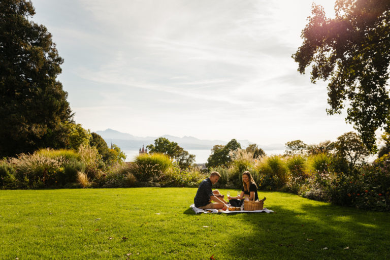 Schöne Orte zum Picknicken in Lausanne