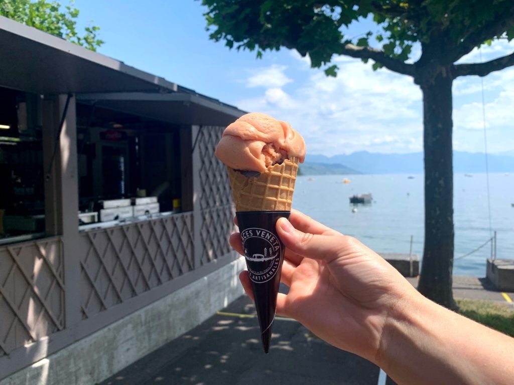 In search of the best ice creams in Lausanne