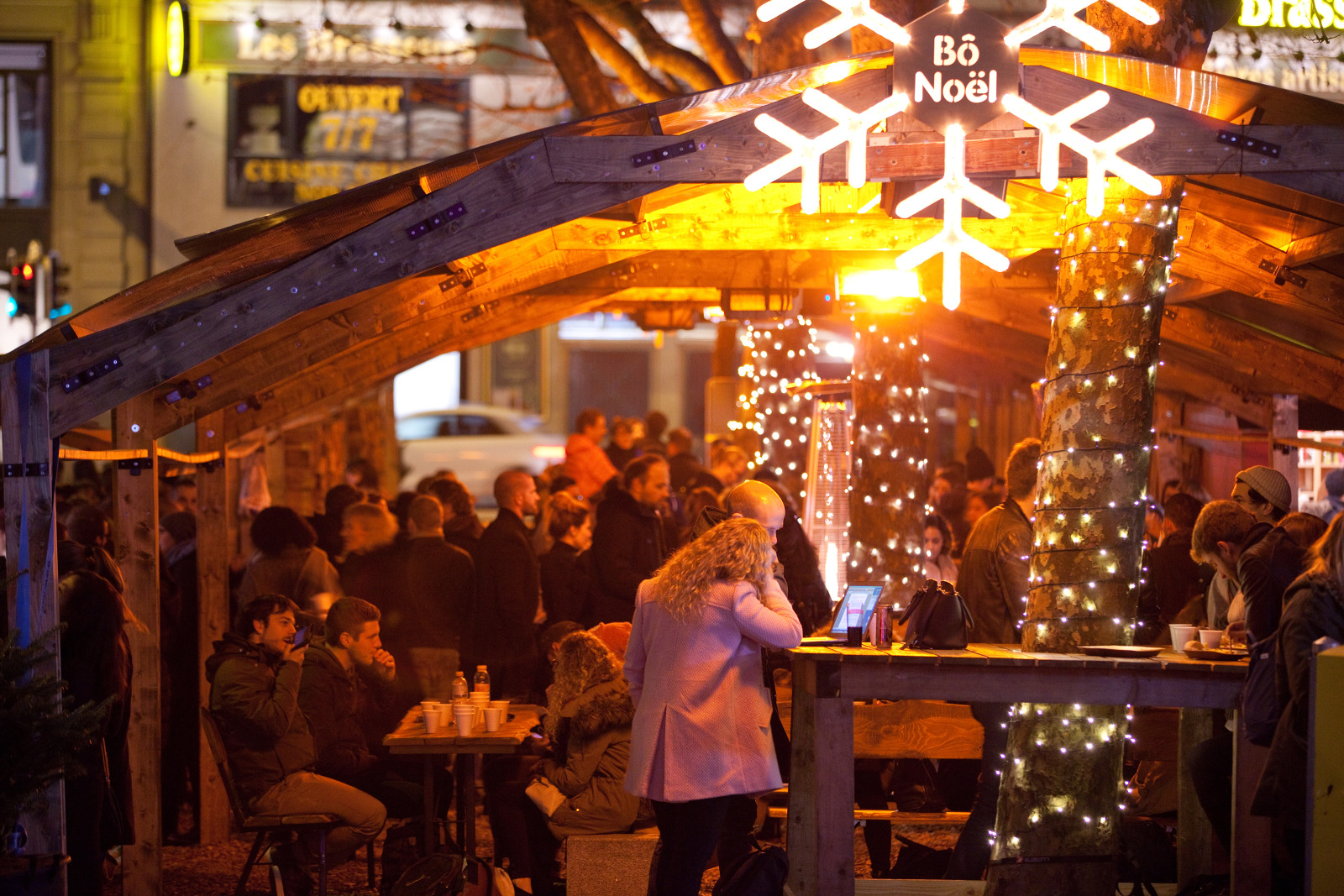 Le LaBo lors de Bo Noel a la Place Pepinet