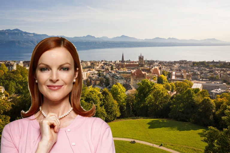 The characters from our favourite series visit Lausanne